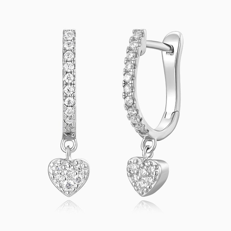 Shining Star Jewelry High Quality 925 Sterling Silver Heart-Shaped Jewelry Set Shining Star Jewelry High Quality 925 Sterling Silver Heart-Shaped Jewelry Set