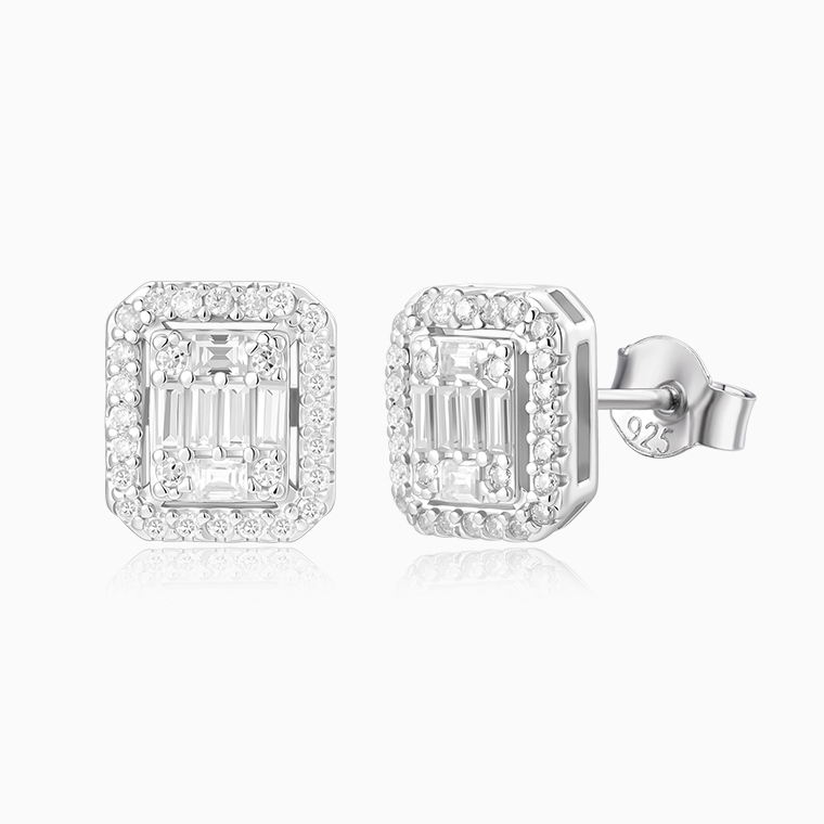 Shining Star Jewelry 925 Silver Zircon Elegant Wedding Jewelry Set For Women Shining Star Jewelry 925 Silver Zircon Elegant Wedding Jewelry Set For Women