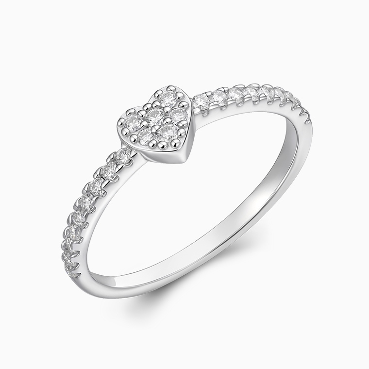 Shining Star Jewelry High Quality 925 Sterling Silver Heart-Shaped Jewelry Set Shining Star Jewelry High Quality 925 Sterling Silver Heart-Shaped Jewelry Set