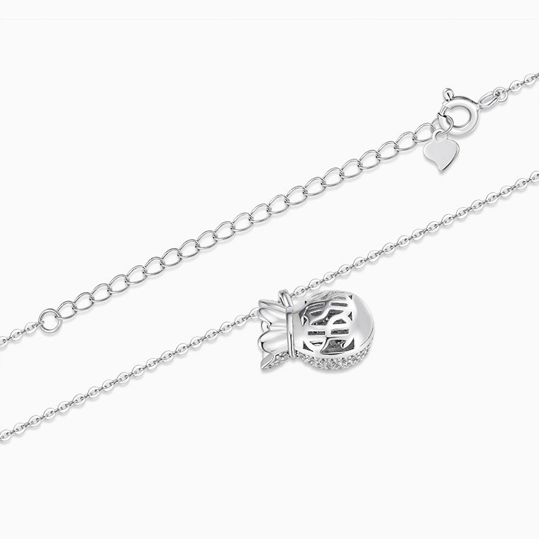Shining Star Jewelry Adjustable Zircon Dollar Sign Purse Pendant Fine Necklace Shining Star Jewelry Adjustable Zircon Dollar Sign Purse Pendant Fine Necklace