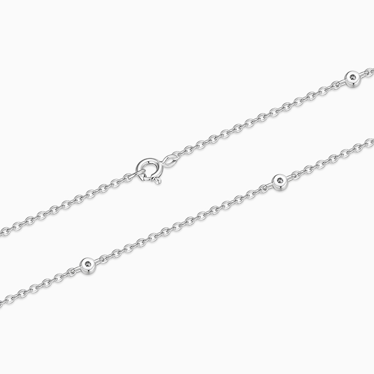 Shining Star Jewelry Women's Zircon 925 Sterling Silver Adjustable Fine Necklace Shining Star Jewelry Women's Zircon 925 Sterling Silver Adjustable Fine Necklace