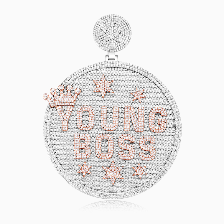 Customized wholesale of hip-hop men's jewelry