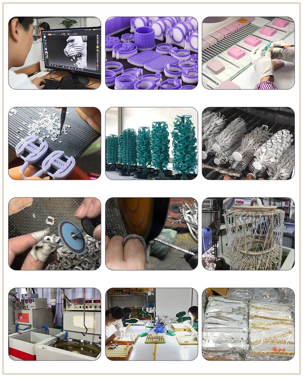 Focused on jewelry manufacturing for 15 years, with a complete production line.