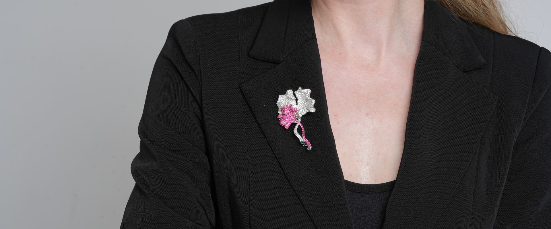 Shining Star Jewelry Elegant Style 925 Silver Colored Zircon Ginkgo Leaf Brooch Shining Star Jewelry Elegant Style 925 Silver Colored Zircon Ginkgo Leaf Brooch