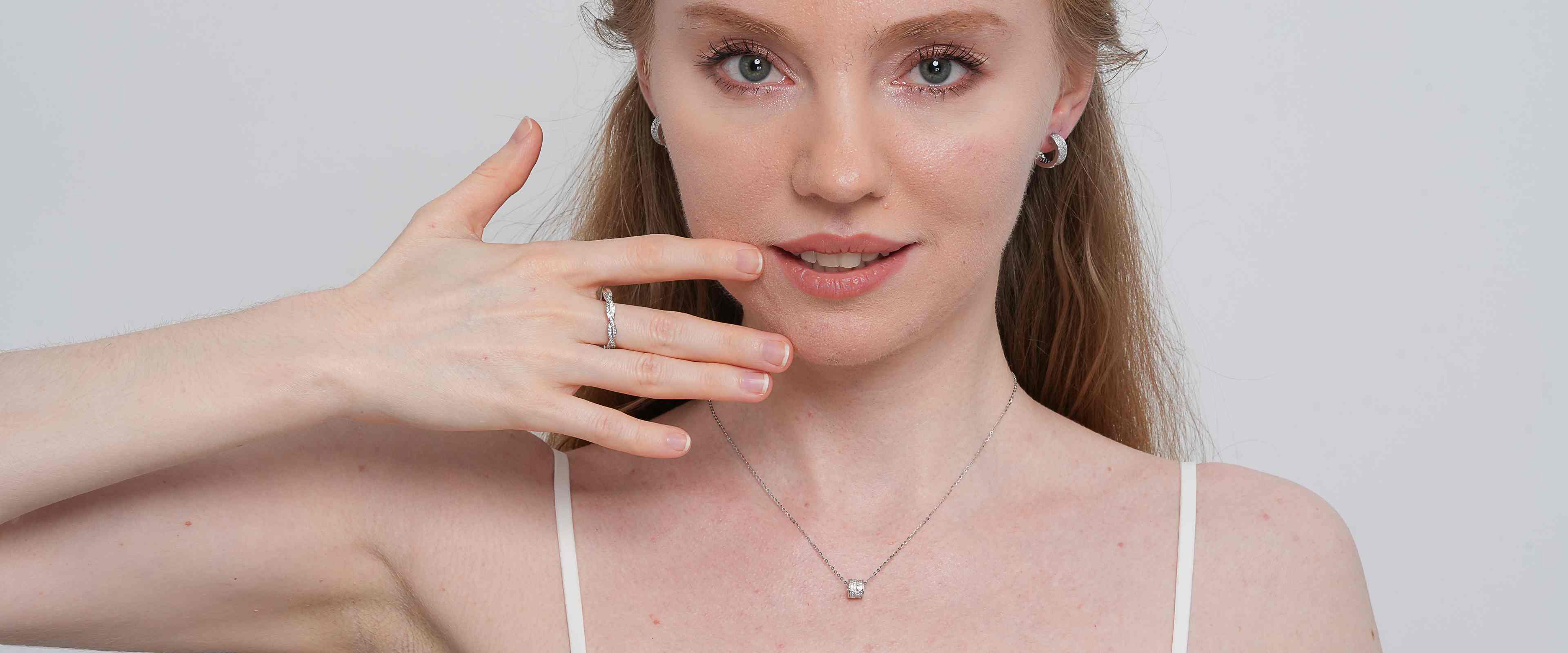 Shining Star Jewelry Trendy Women Zircon 925 Sterling Silver Fashion Jewelry Set Shining Star Jewelry Trendy Women Zircon 925 Sterling Silver Fashion Jewelry Set