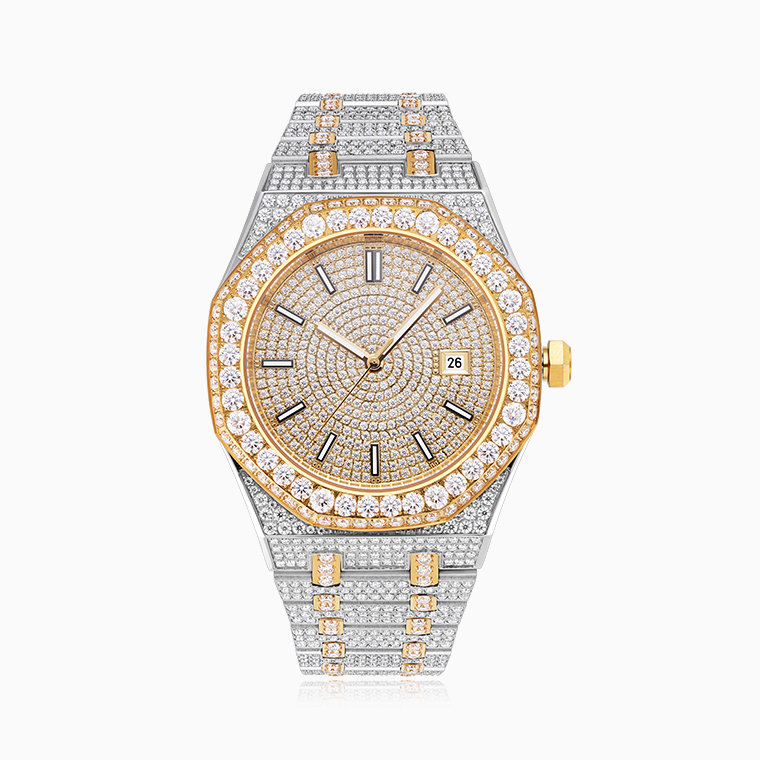 Shining Star Jewelry Men Watches High Quality Mechanical Design Diamond Watches