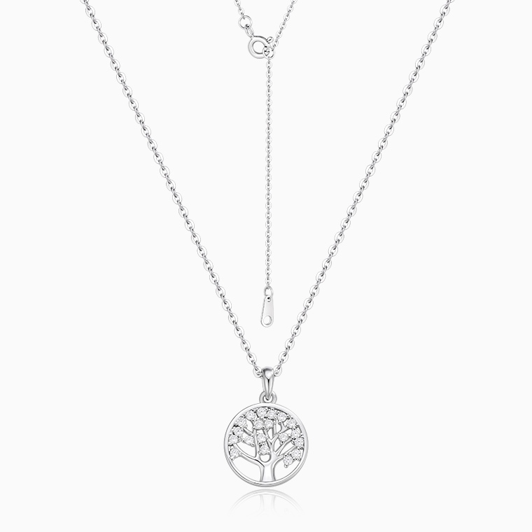 Crafted 925 Sterling Silver Necklaces for Women Manufacturer