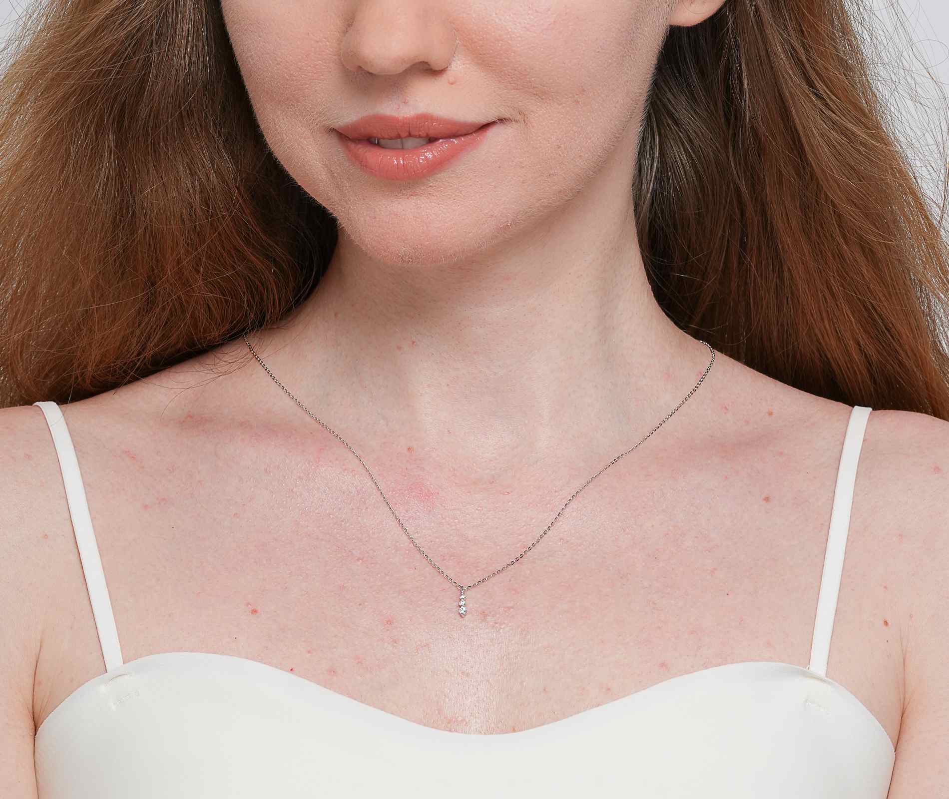 Shining Star Jewelry Women's Luxury Sparkling Moissanite Pendant Fine Necklace Shining Star Jewelry Women's Luxury Sparkling Moissanite Pendant Fine Necklace