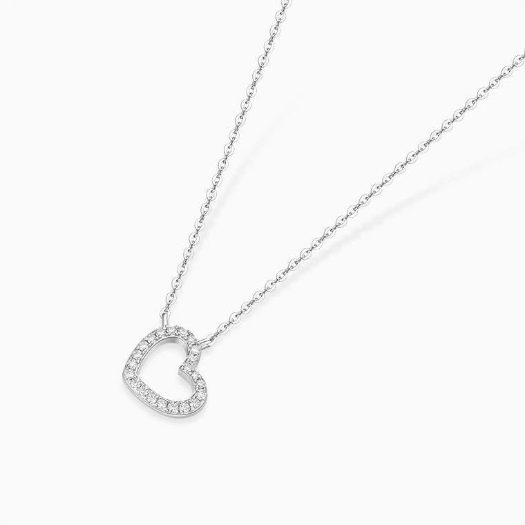 Shining Star Jewelry Lover Gift Zircon Hollow Heart Pendant Fine Necklace Women Shining Star Jewelry Lover Gift Zircon Hollow Heart Pendant Fine Necklace Women