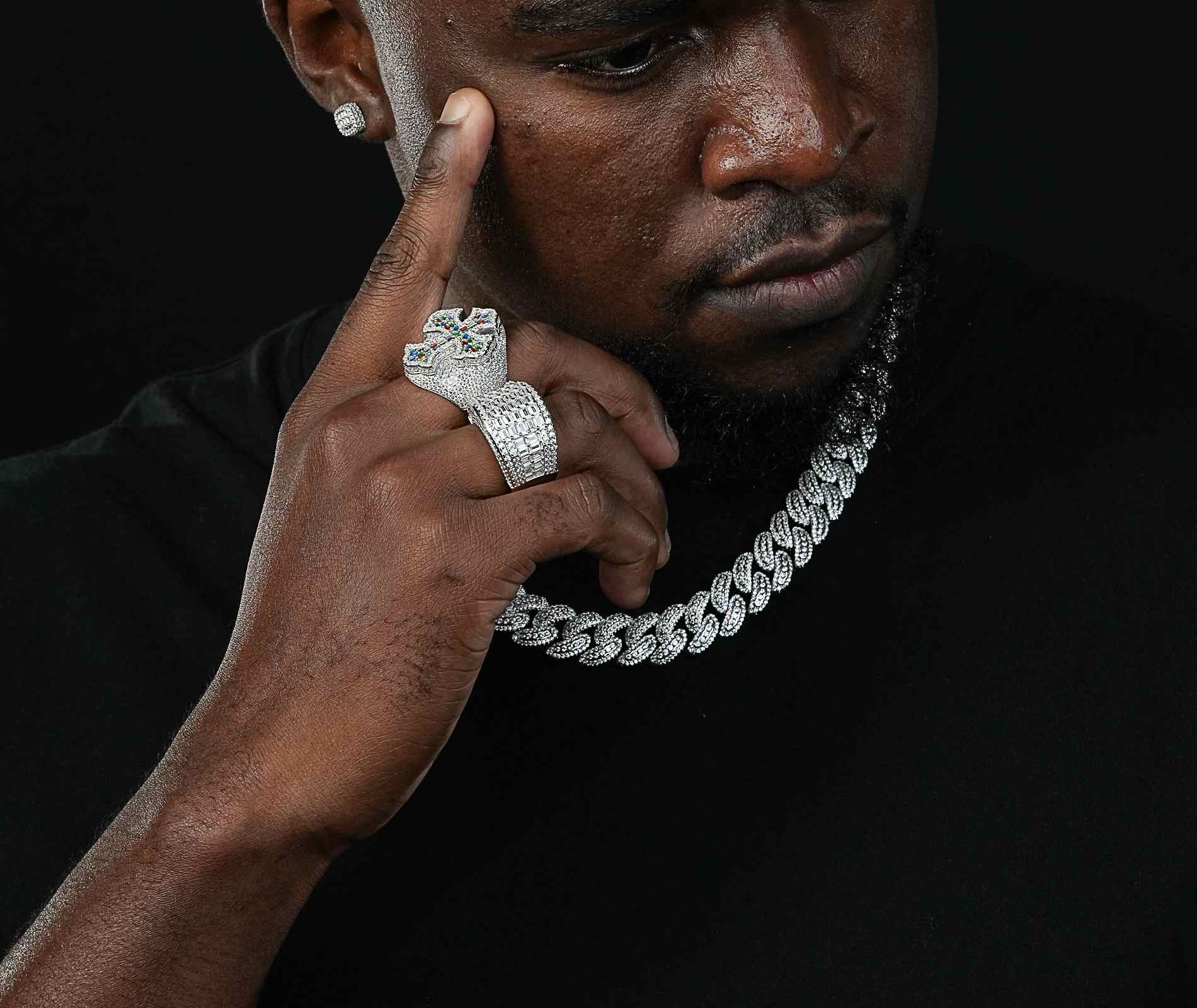 Shining Star Jewelry 16mm Curved cubic Zirconia Hip Hop Cuban Link Chain For Men Shining Star Jewelry 16mm Curved cubic Zirconia Hip Hop Cuban Link Chain For Men