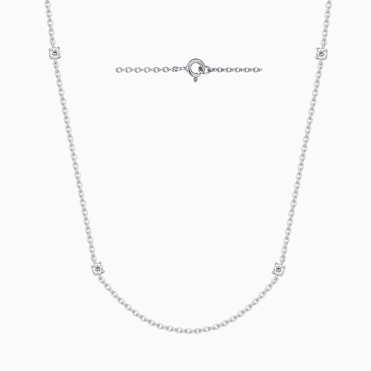 925 sterling silver Moissanite women's necklace| Moissanite hip hop jewelry manufacturer