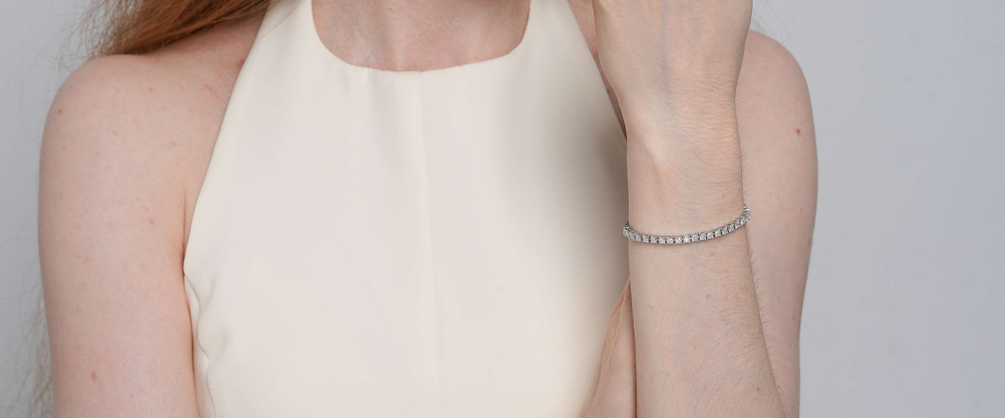 Shining Star Jewelry Iced Out Moissanite Princess Cut Fashion Tennis Bracelet Shining Star Jewelry Iced Out Moissanite Princess Cut Fashion Tennis Bracelet