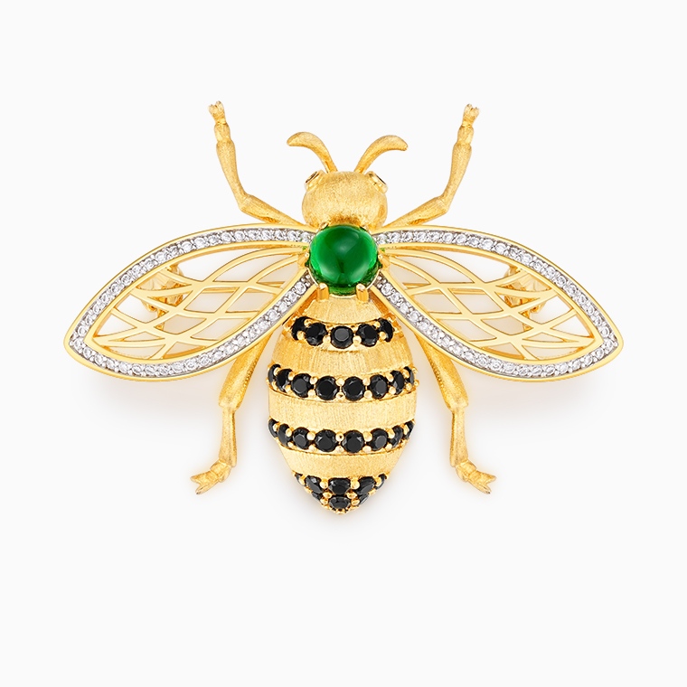 women’s sterling silver brooch