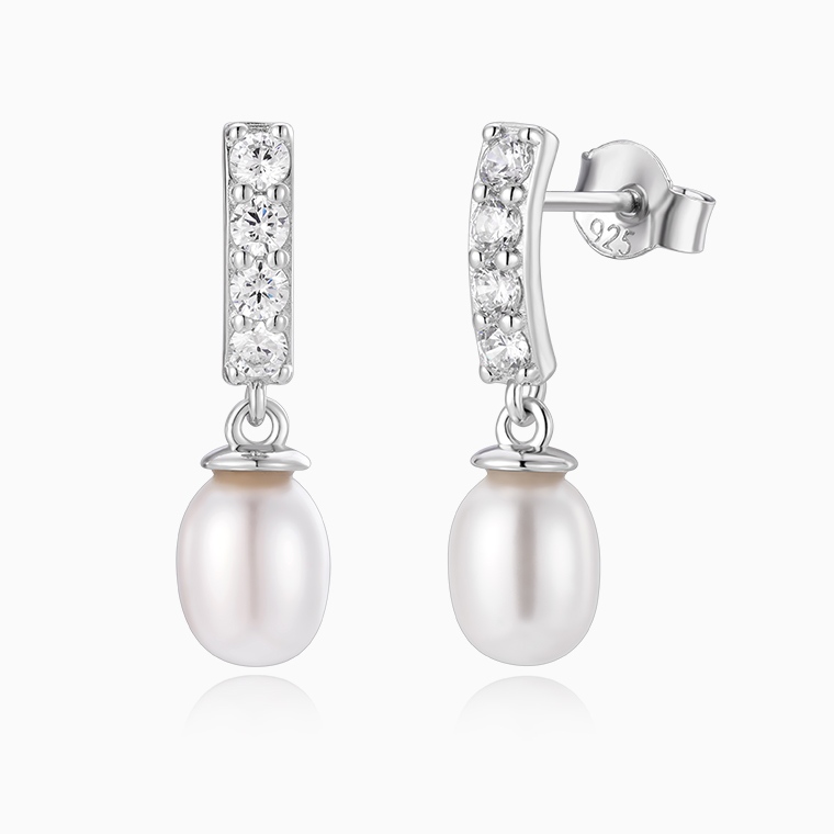 Shining Star Jewelry Fashion Fresh Water Pearl S925 Silver Jewellery Set Shining Star Jewelry Fashion Fresh Water Pearl S925 Silver Jewellery Set