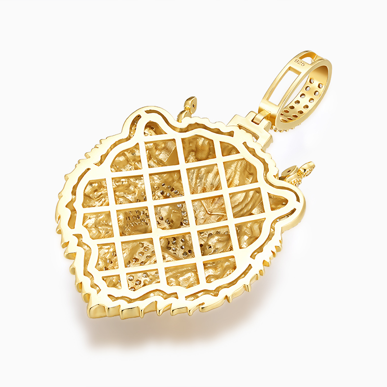Shining Star Jewelry Hip Hop Jewelry Moissanite Diamond Lion King Pendant