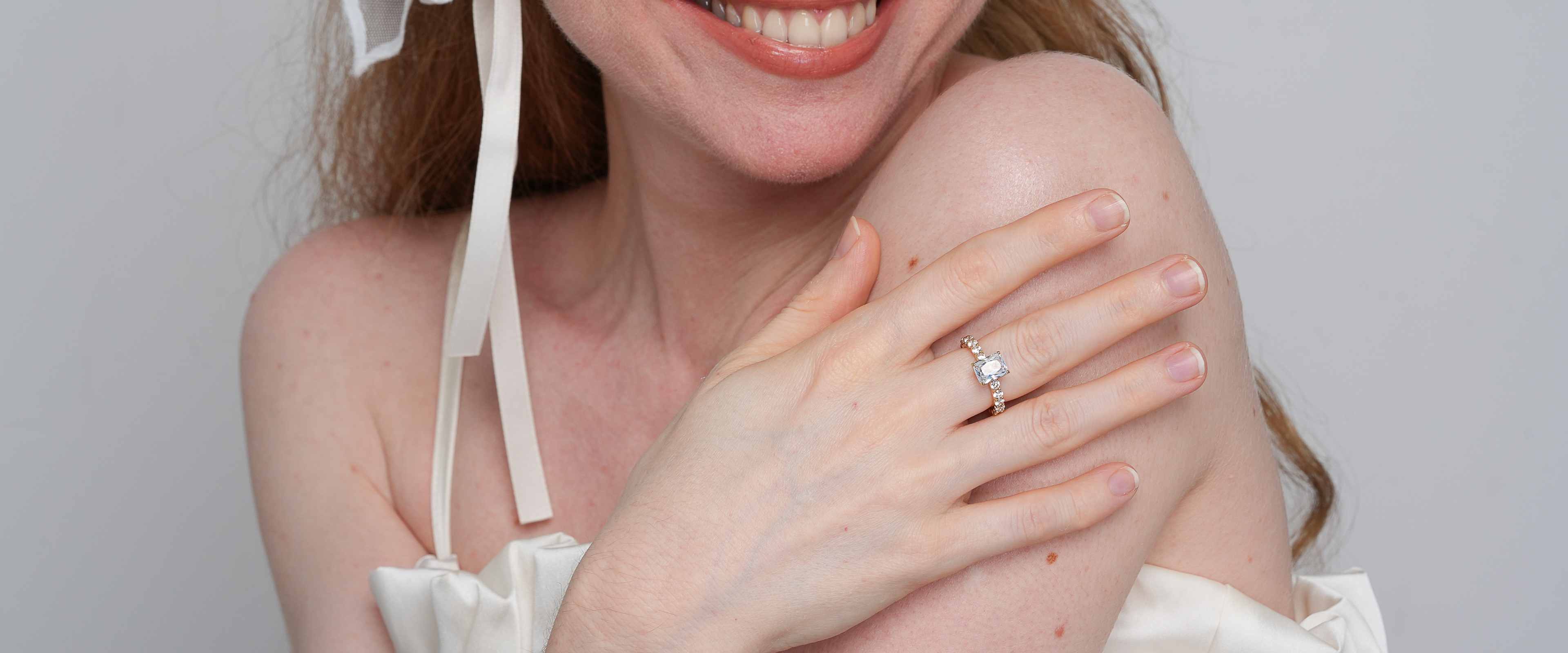 Shining Star Jewelry Luxury Big Main Stone Diamond Emerald Cut Tennis Ring Women Shining Star Jewelry Luxury Big Main Stone Diamond Emerald Cut Tennis Ring Women