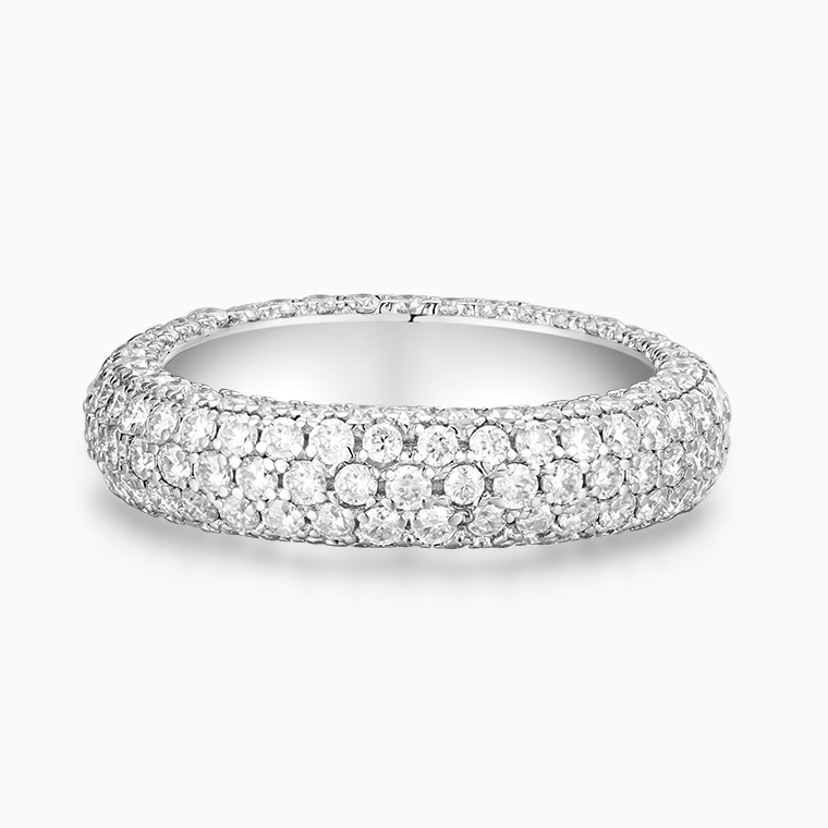 Shining Star Jewelry Trendy Solid 925 Silver Iced Out Moissanite Women's Ring Shining Star Jewelry Trendy Solid 925 Silver Iced Out Moissanite Women's Ring