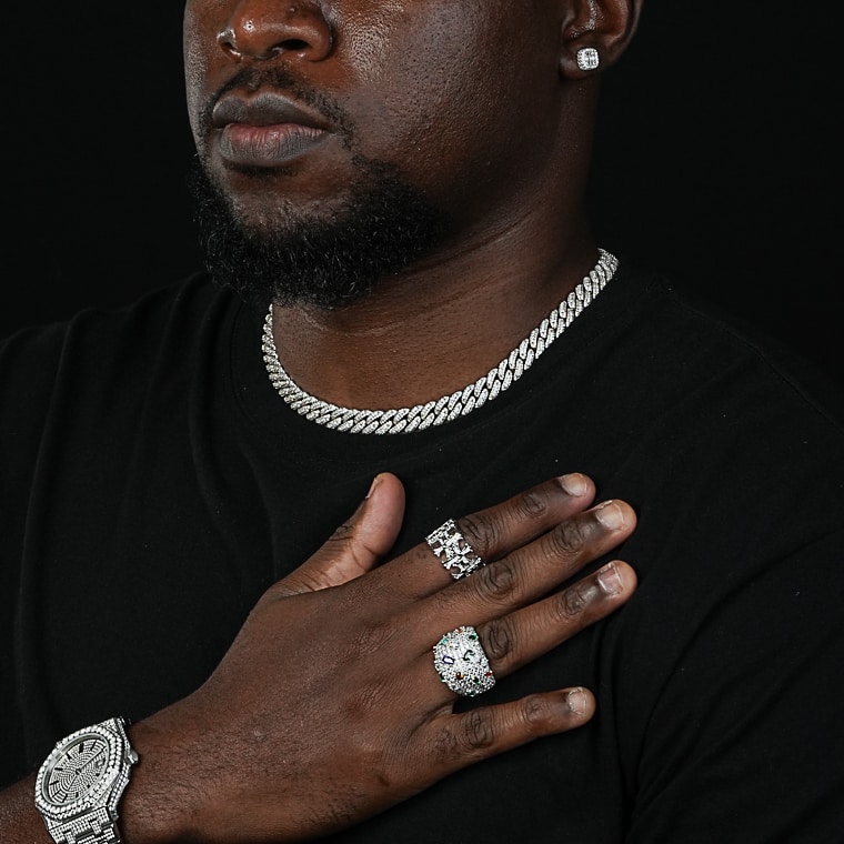 moissanite hip hop jewelry manufacturer