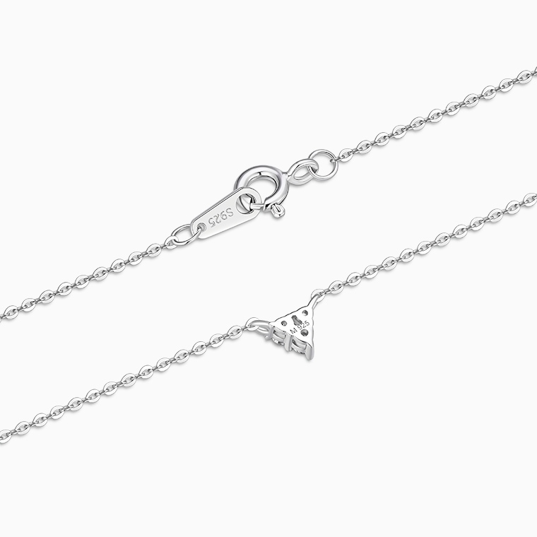 Shining Star Jewelry Pass Diamond Tester VVS Moissanite Adjustable Fine Necklace Shining Star Jewelry Pass Diamond Tester VVS Moissanite Adjustable Fine Necklace