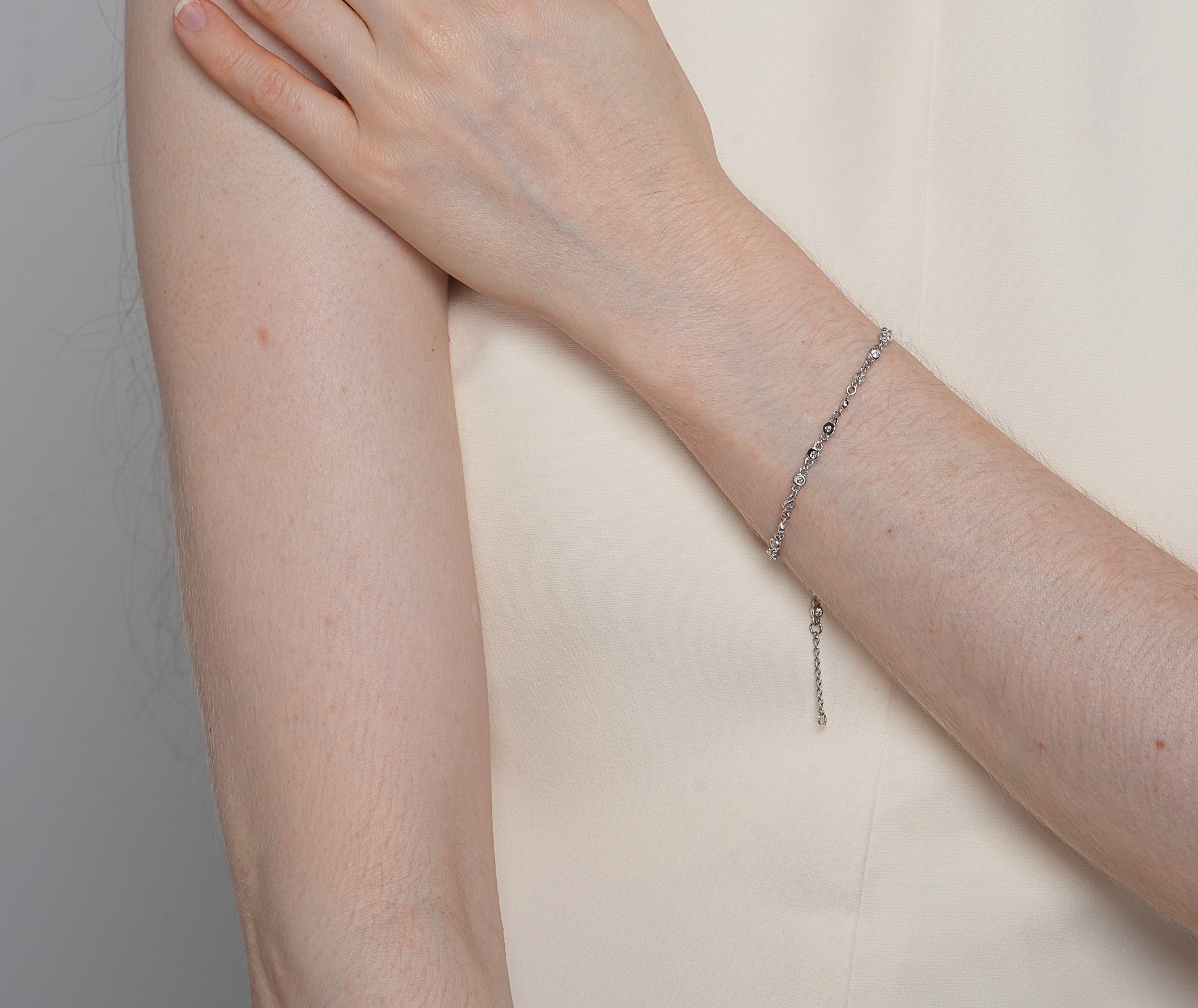 Shining Star Jewelry Waterproof 925 Silver Women Jewelry Ankle Bracelet