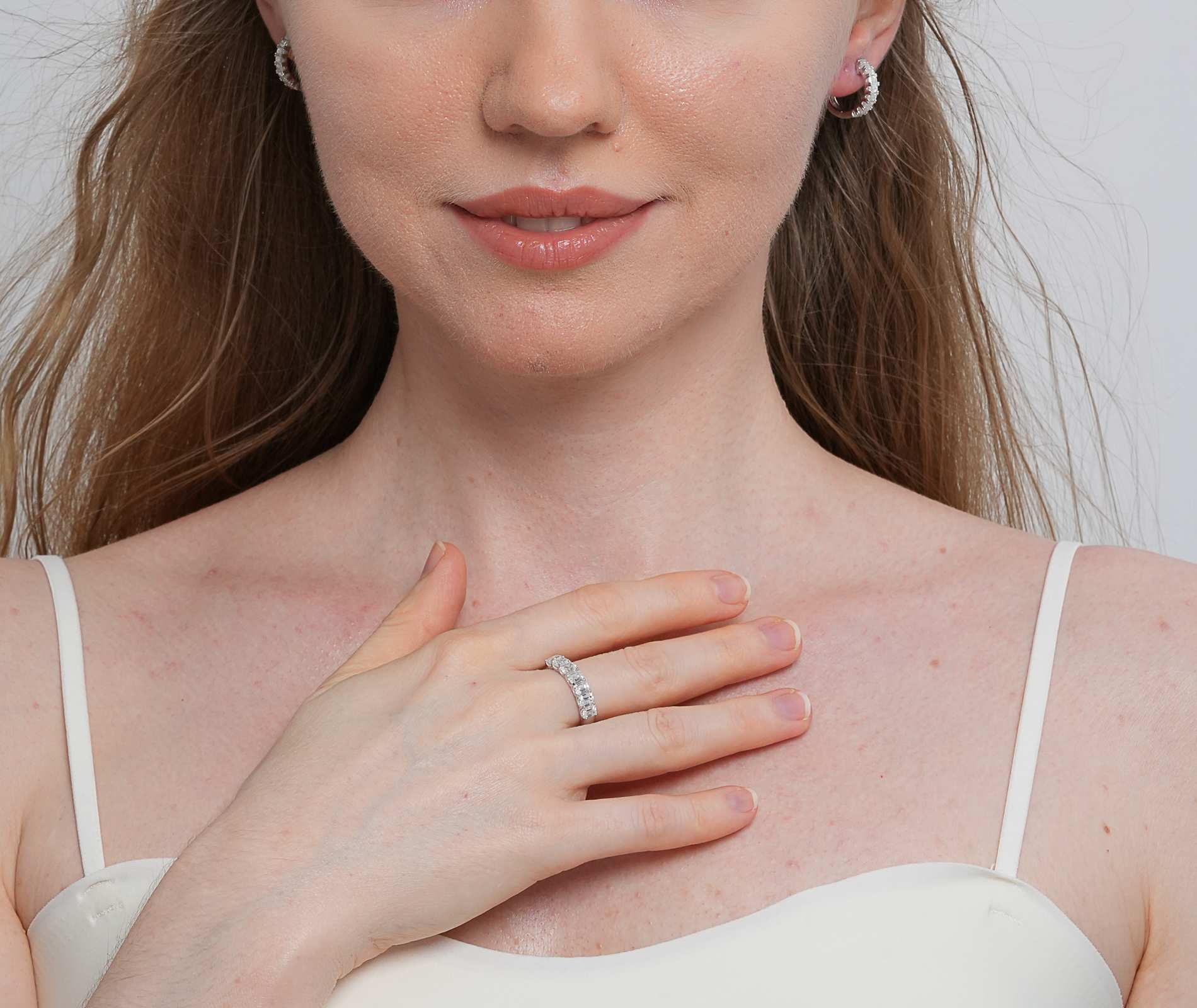 Shining Star Jewelry Simple Design 925 Sterling Silver Jewelry Set With 5A Zircon Shining Star Jewelry Simple Design 925 Sterling Silver Jewelry Set With 5A Zircon