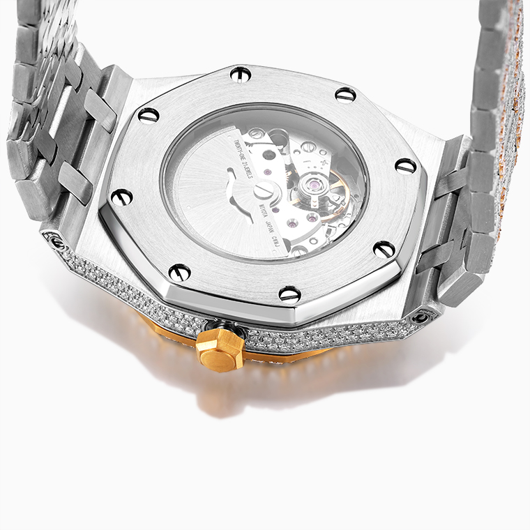 Shining Star Jewelry Men Watches High Quality Mechanical Design Diamond Watches