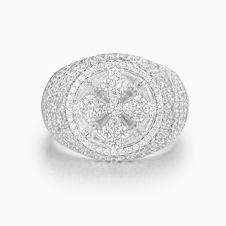 Men’s Hip Hop Rings | 925 Silver, Moissanite & CZ | Shining Star Jewelry Official Website