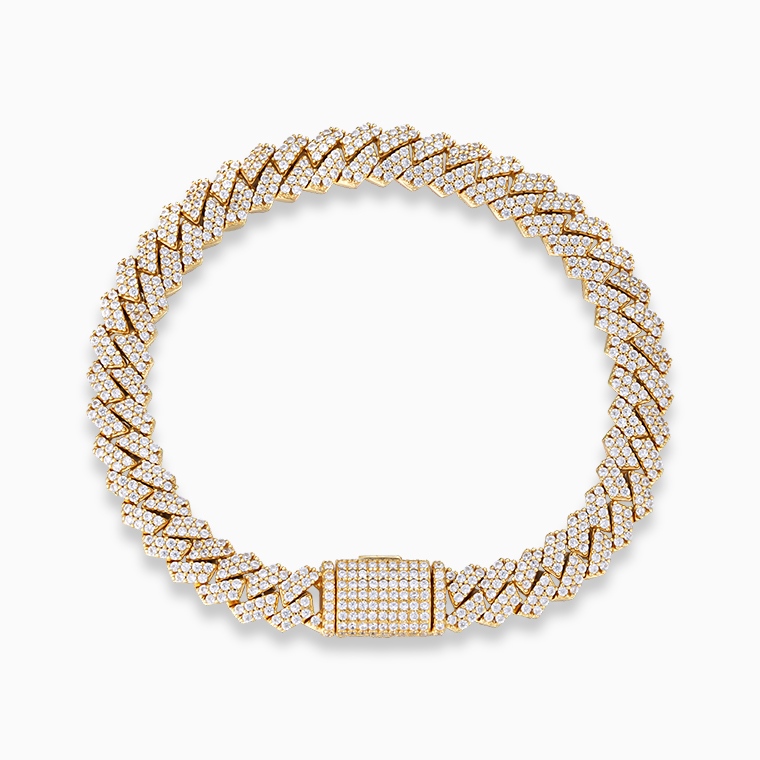 Cuban Link Diamond Bracelet