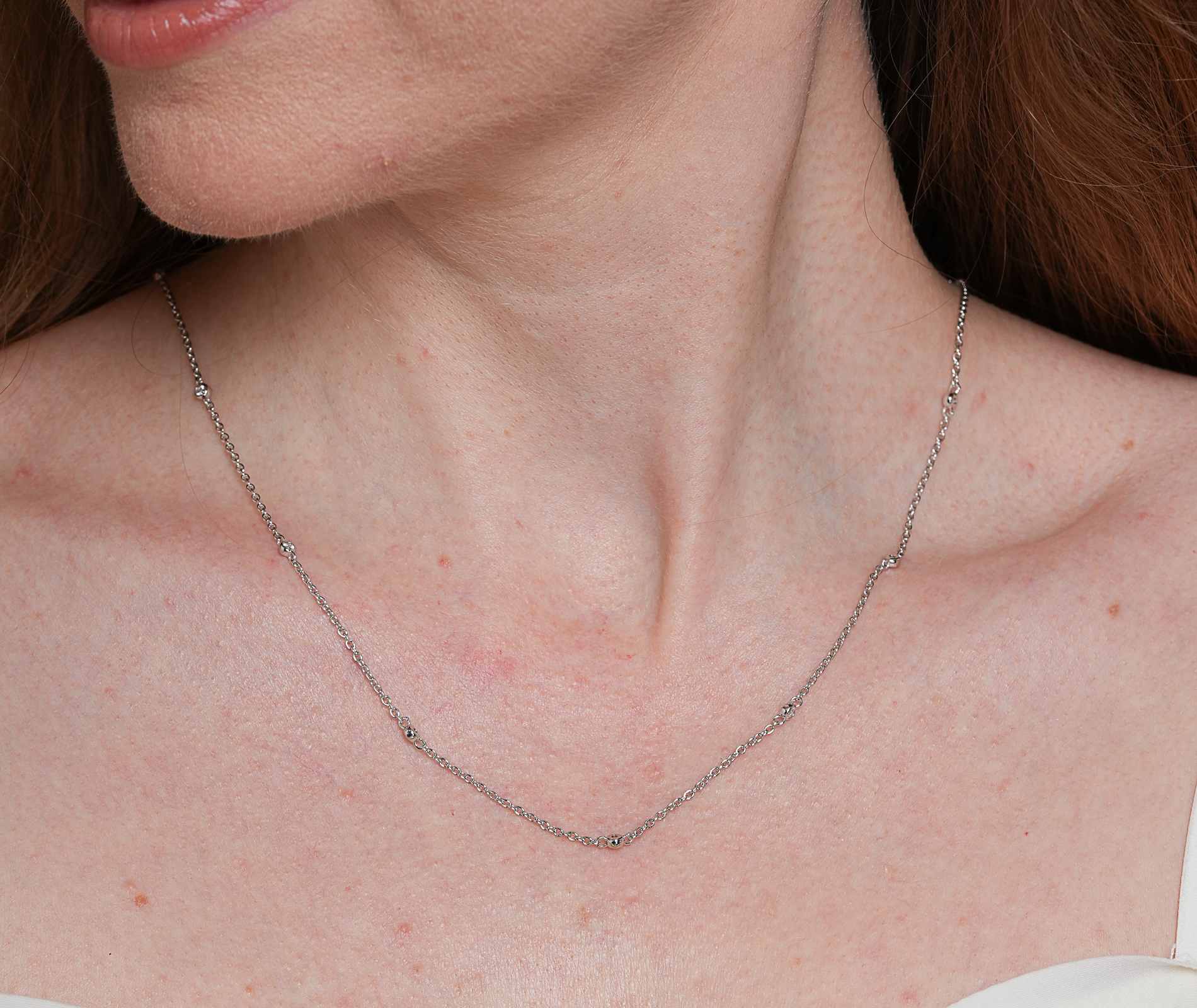 Shining Star Jewelry Women's Zircon 925 Sterling Silver Adjustable Fine Necklace Shining Star Jewelry Women's Zircon 925 Sterling Silver Adjustable Fine Necklace