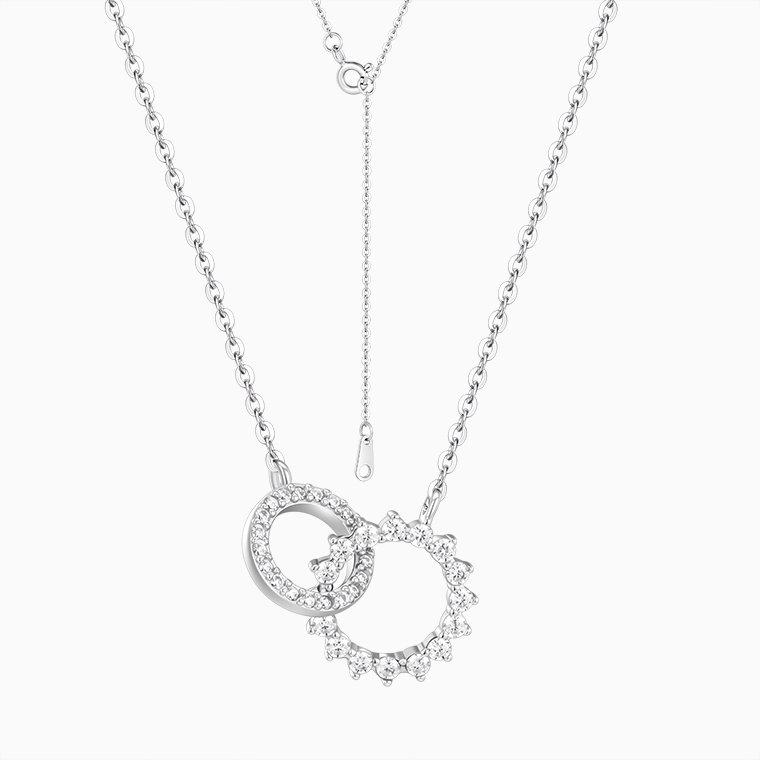 925 sterling silver Moissanite women's necklace| Moissanite hip hop jewelry manufacturer