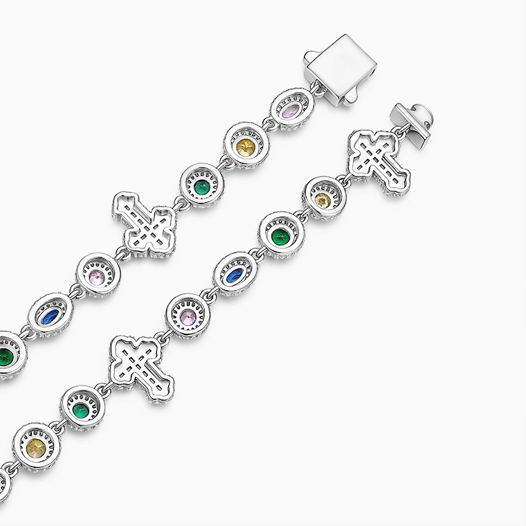 Shining Star Jewelry Woman's Hip Hop With Gold Plated Cross Necklace Chain Shining Star Jewelry Woman's Hip Hop With Gold Plated Cross Necklace Chain