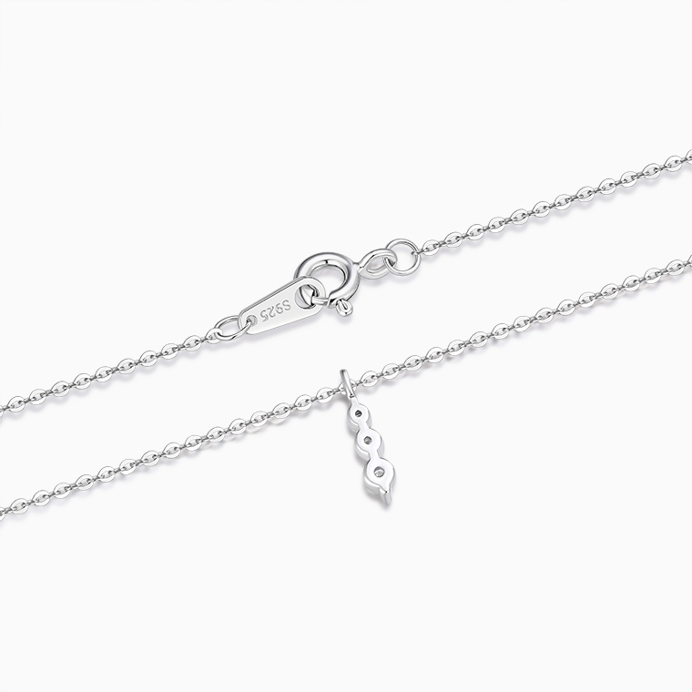 Shining Star Jewelry Women's Luxury Sparkling Moissanite Pendant Fine Necklace Shining Star Jewelry Women's Luxury Sparkling Moissanite Pendant Fine Necklace