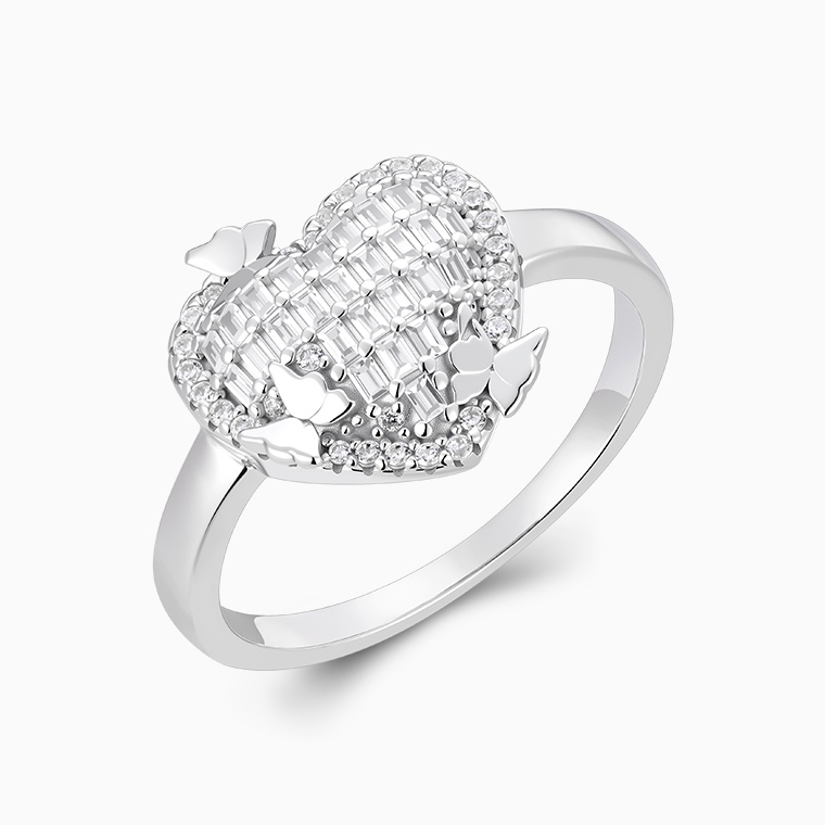 Shining Star Jewelry Luxury Wedding Women Cubic Zirconia Heart Fine Jewelry Set Shining Star Jewelry Luxury Wedding Women Cubic Zirconia Heart Fine Jewelry Set