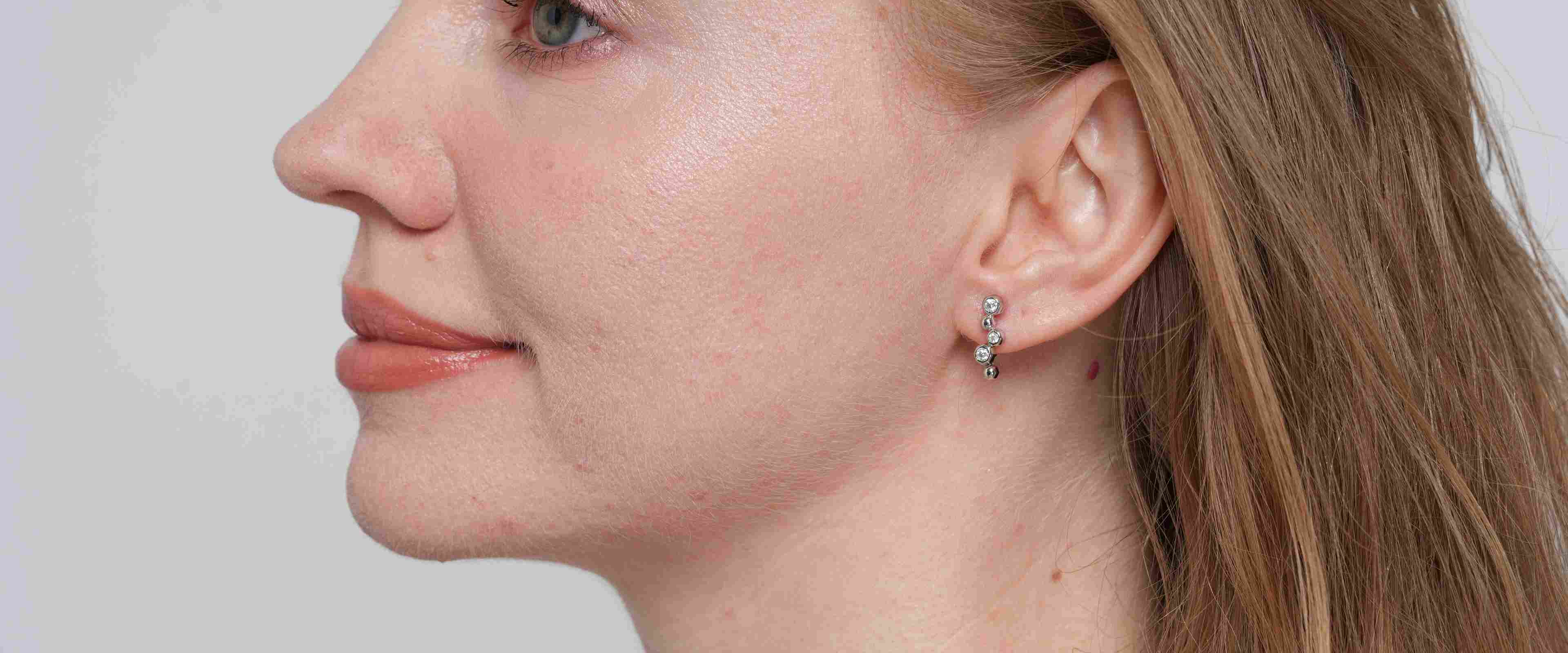Shining Star Jewelry women's Jewelry Set Sterling Silver Moissanite Stud Earrings