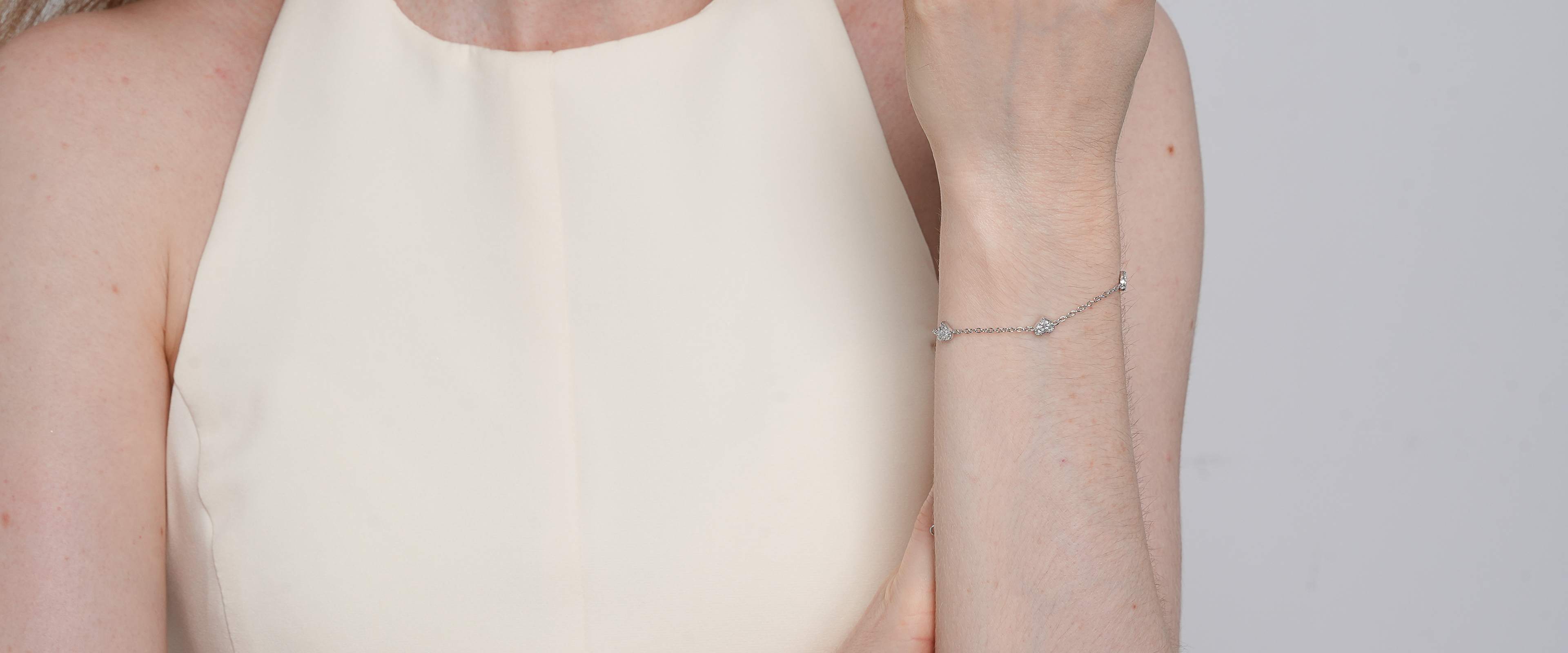 Shining Star Jewelry Adjustable Zircon Love Heart Women's Fine Bracelet Shining Star Jewelry Adjustable Zircon Love Heart Women's Fine Bracelet