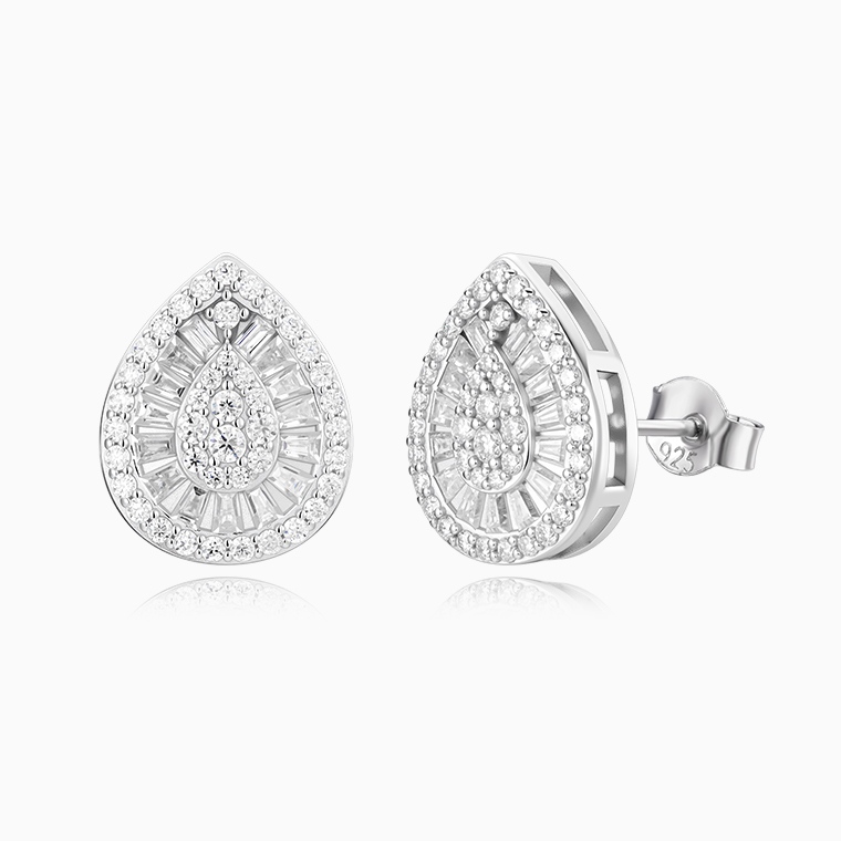 Shining Star Jewelry Ice Out Jewelry Sets Necklace Earrings Rings 3Pcs Set Shining Star Jewelry Ice Out Jewelry Sets Necklace Earrings Rings 3Pcs Set