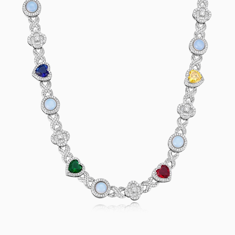 Moissanite Cuban link necklace, 925 sterling silver necklace, Iced out necklace, cubic zirconia chain, men’s jewelry, women’s jewelry, hip hop necklace, luxury chain, custom jewelry