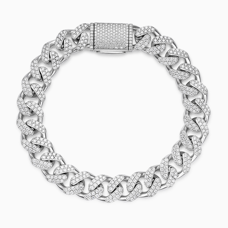 Hip-Hop Men's Bracelet Manufacturer | Iced Out CZ Bracelet