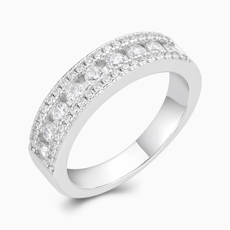 Designer and Manufacturer of 925 Sterling Silver Zircon Rings