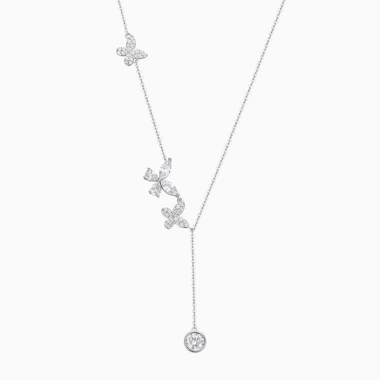 925 sterling silver Moissanite women's necklace | Moissanite hip hop jewelry manufacturer