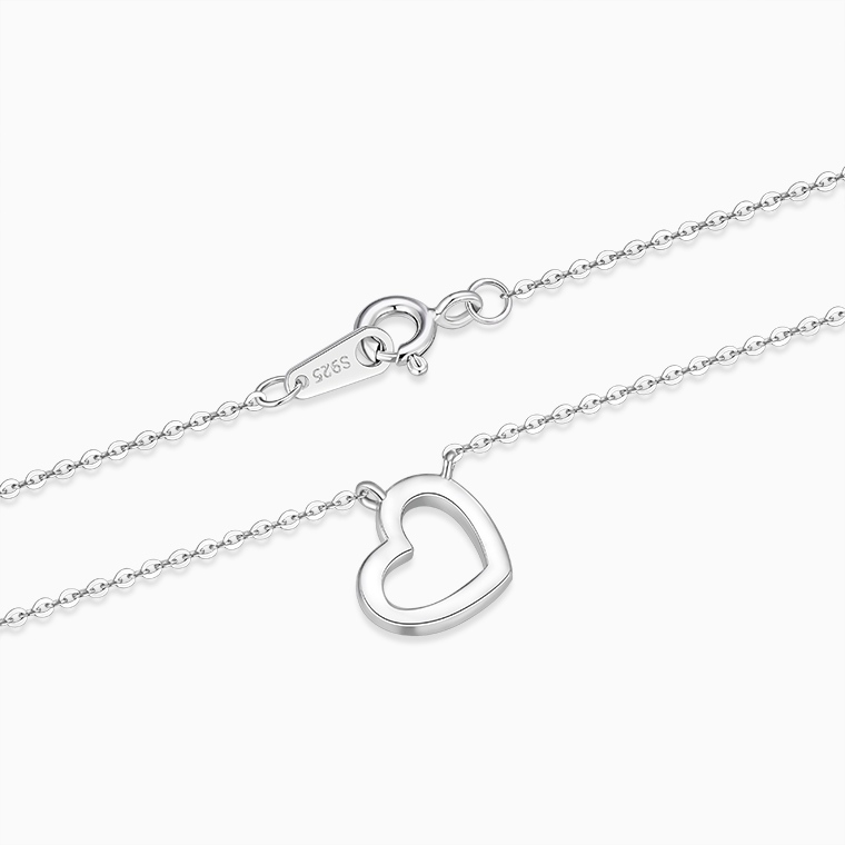 Shining Star Jewelry Lover Gift Zircon Hollow Heart Pendant Fine Necklace Women Shining Star Jewelry Lover Gift Zircon Hollow Heart Pendant Fine Necklace Women