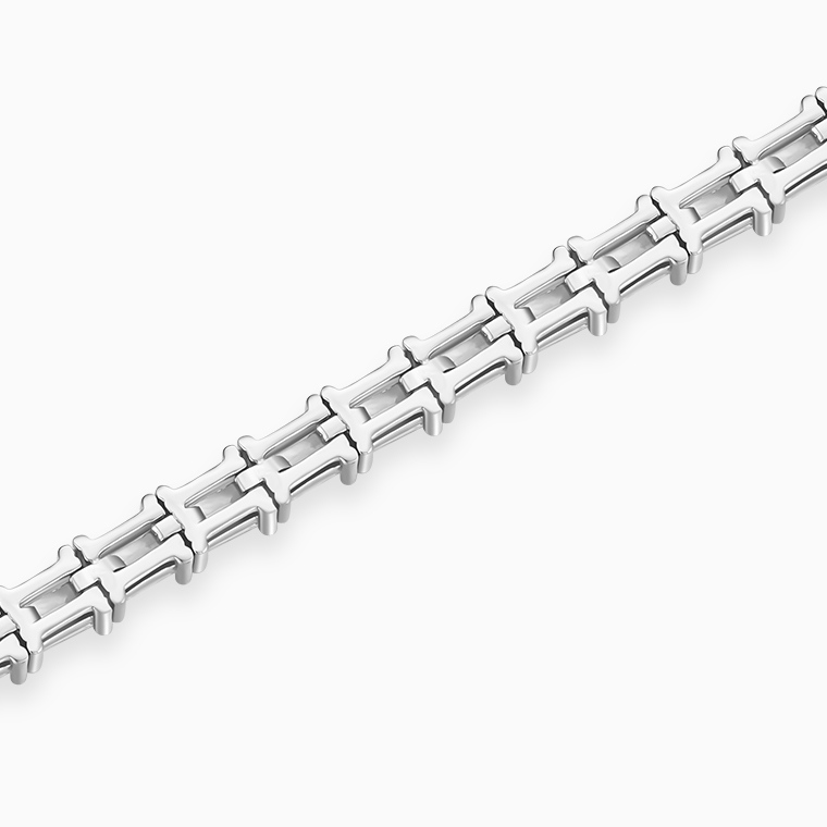 Shining Star Jewelry VVS Clarity Moissanite Fashion Simple Style Tennis Bracelet