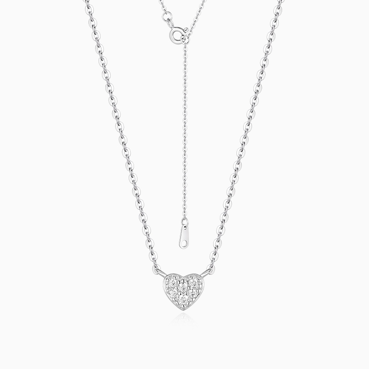 Shining Star Jewelry High Quality 925 Sterling Silver Heart-Shaped Jewelry Set Shining Star Jewelry High Quality 925 Sterling Silver Heart-Shaped Jewelry Set