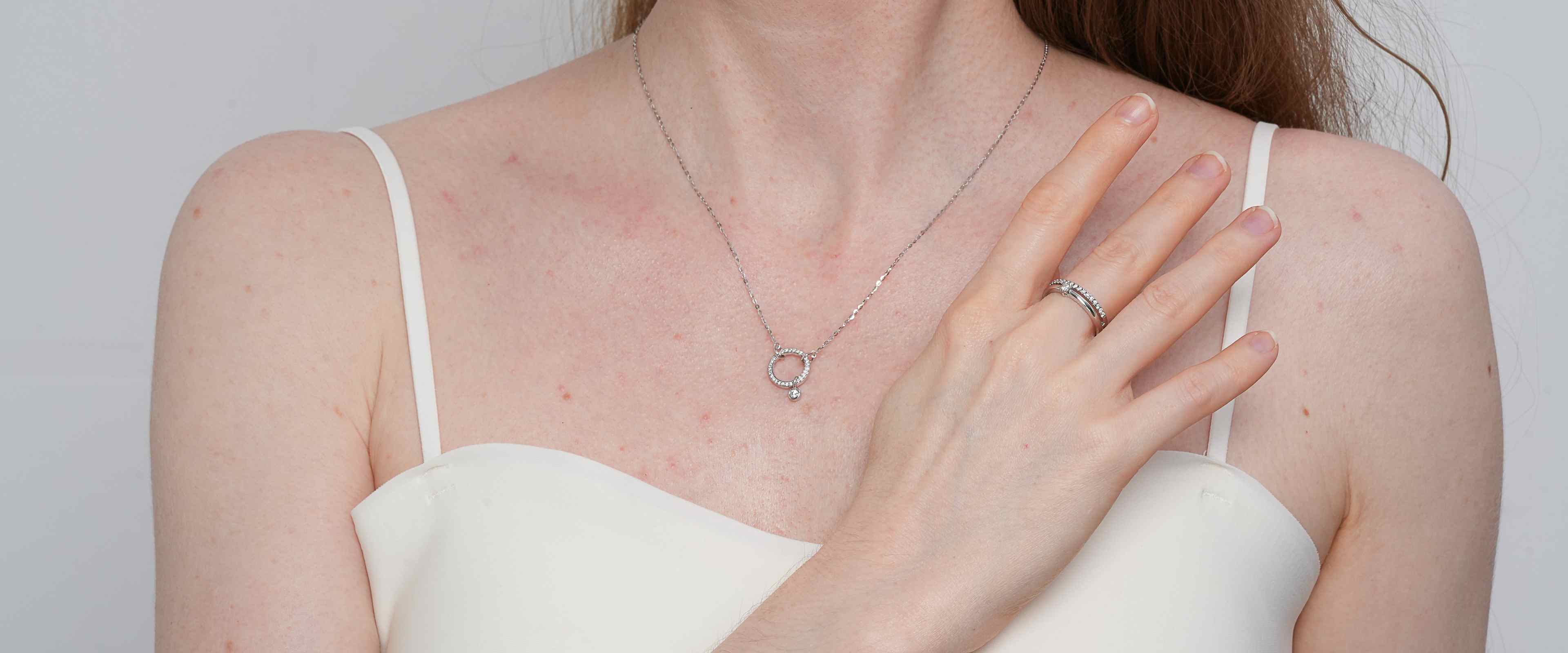 Shining Star Jewelry Moissanite Jewelry Set Necklace Rings With Gra Certification Shining Star Jewelry Moissanite Jewelry Set Necklace Rings With Gra Certification