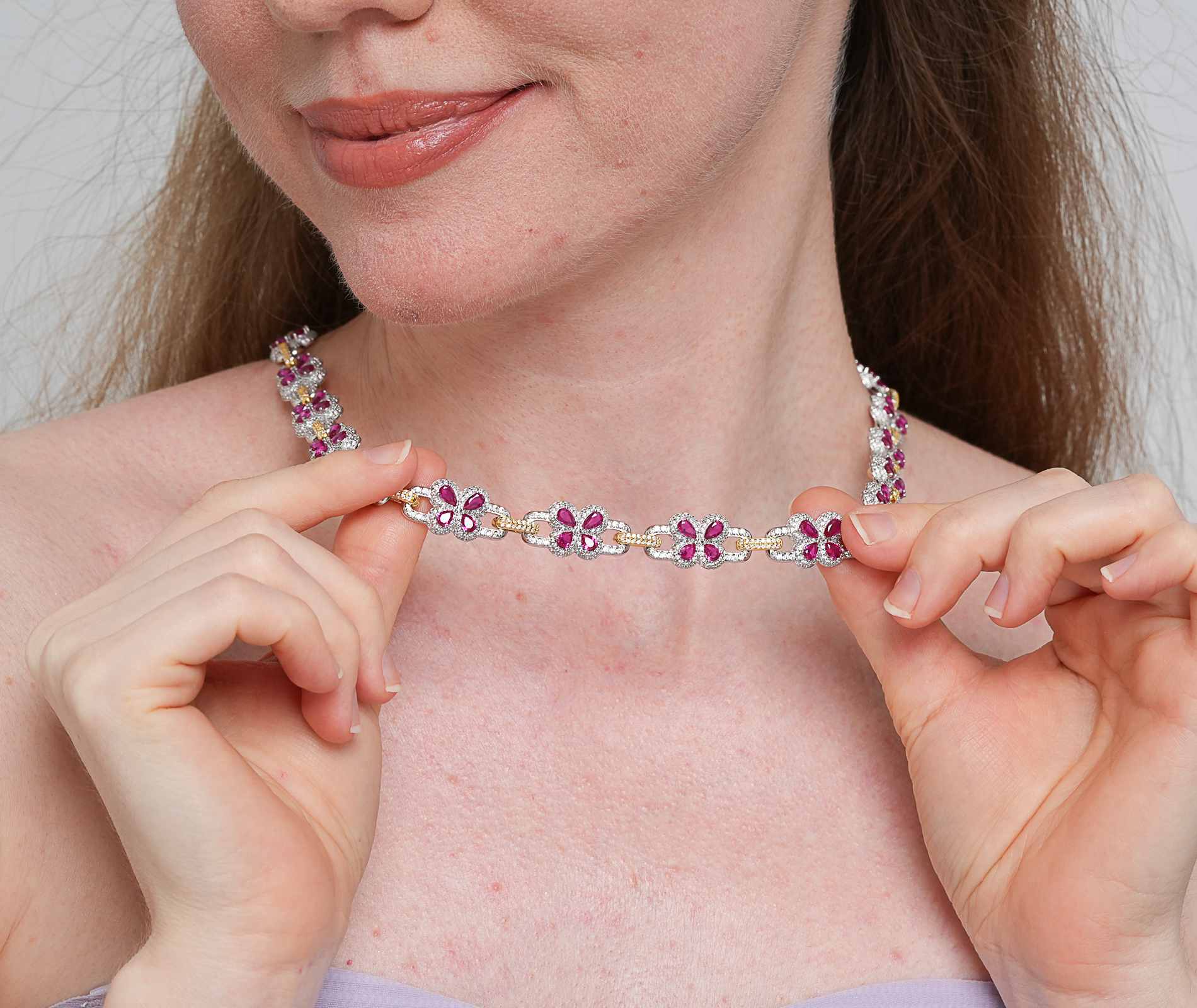 Shining Star Jewelry New Arrival Hip Hop Pink Cz Butterfly Bracelet For Women Shining Star Jewelry New Arrival Hip Hop Pink Cz Butterfly Bracelet For Women