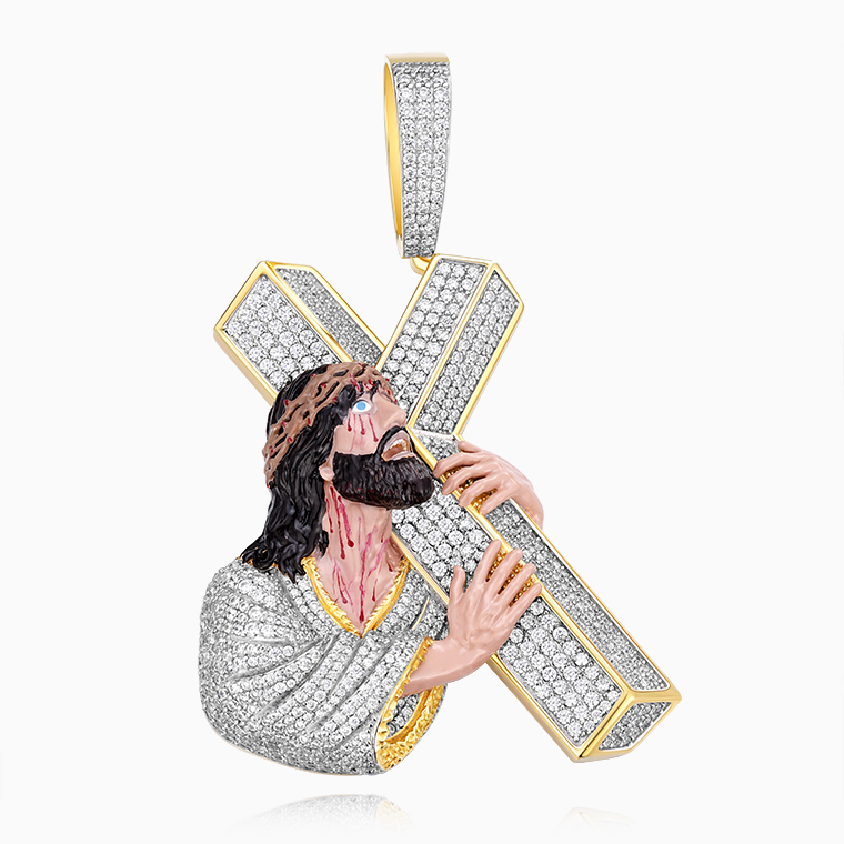 Moissanite hip hop jewelry manufacturer