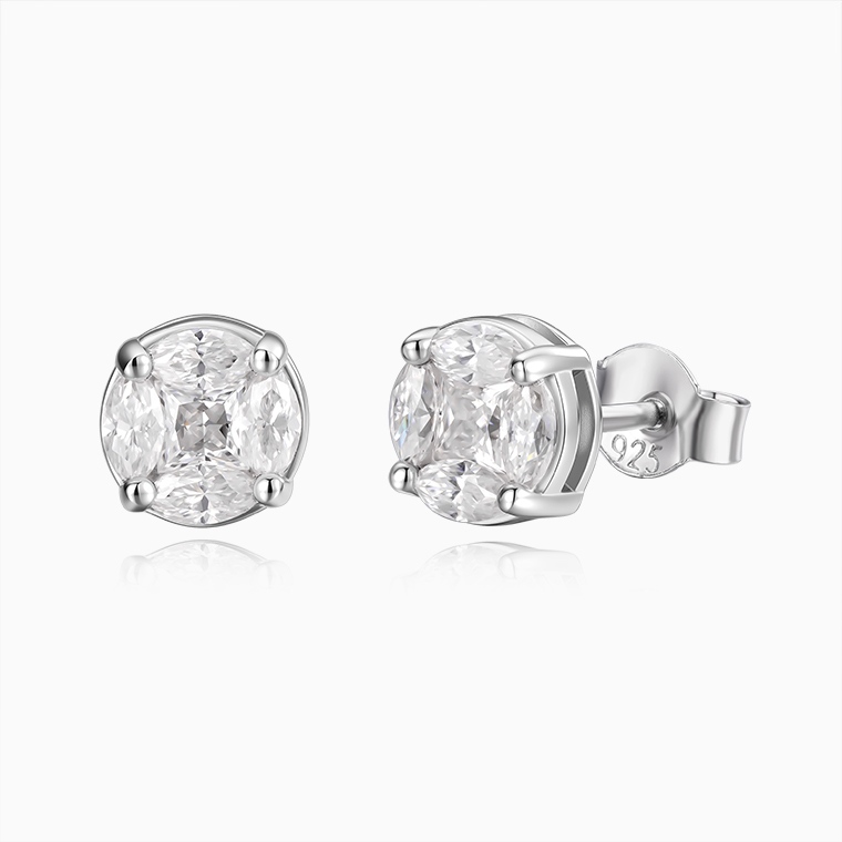 Shining Star Jewelry Party Round Diamond Fashion Jewelry Set For Women Shining Star Jewelry Party Round Diamond Fashion Jewelry Set For Women