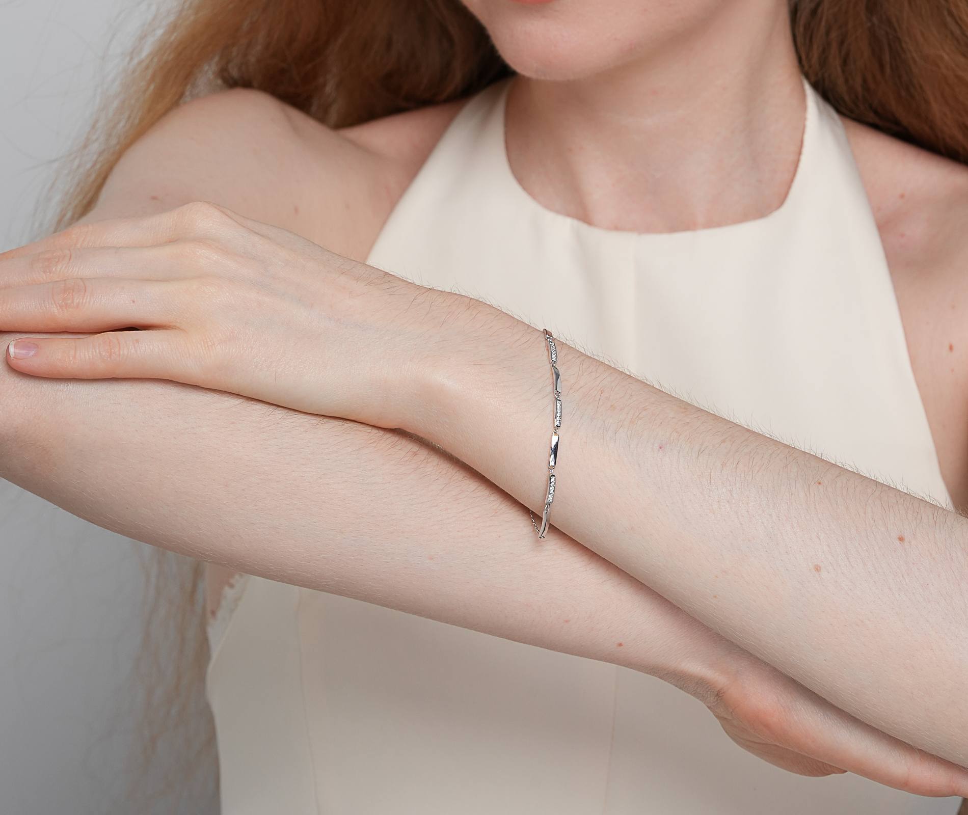 Shining Star Jewelry Women's Adjustable Micro Pave Cubic Zircon Fine Bracelet Shining Star Jewelry Women's Adjustable Micro Pave Cubic Zircon Fine Bracelet