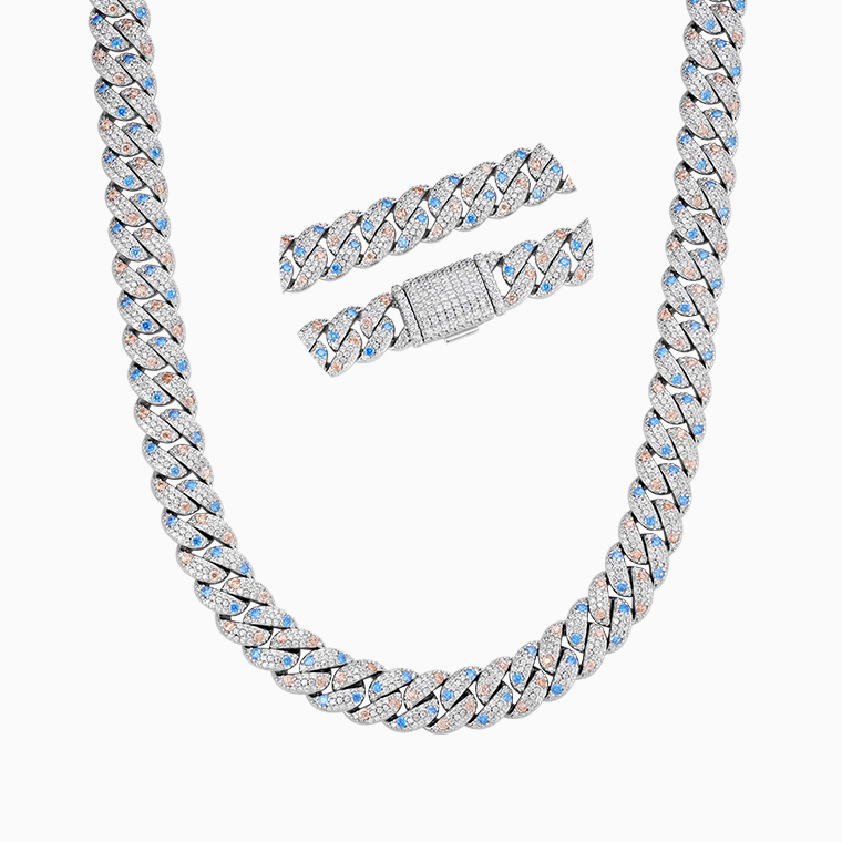 Men's Hip-Hop Necklace | 925 Silver Moissanite/Zircon- Shining Star