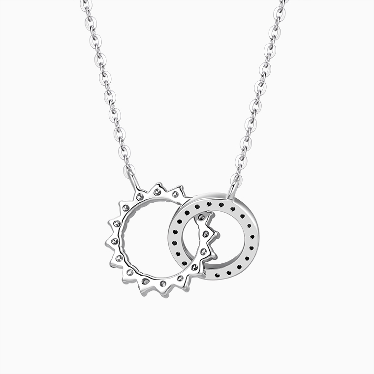 925 sterling silver Moissanite women's necklace| Moissanite hip hop jewelry manufacturer